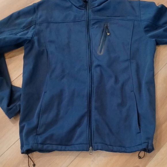 Snowgum Men's Size XL Windtec Full Zip Jacket Navy Blue - Picture 2 of 9